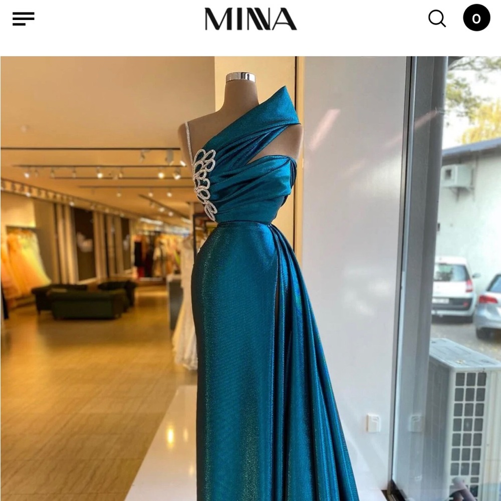 Minna Shop Blue Ciera Evening gown